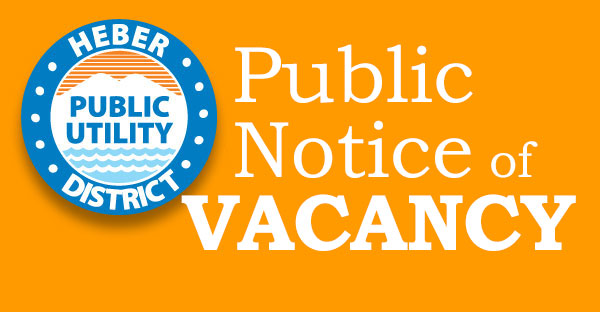 Public Notice of Vacancy - Board of Directors