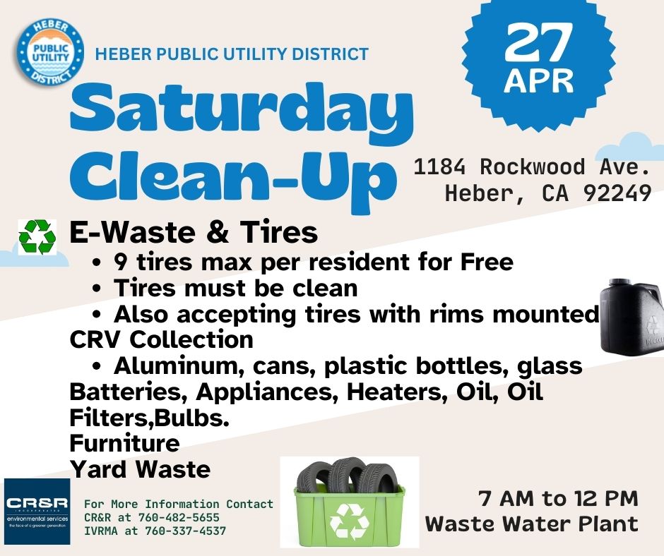HPUD Community Clean Up Day
