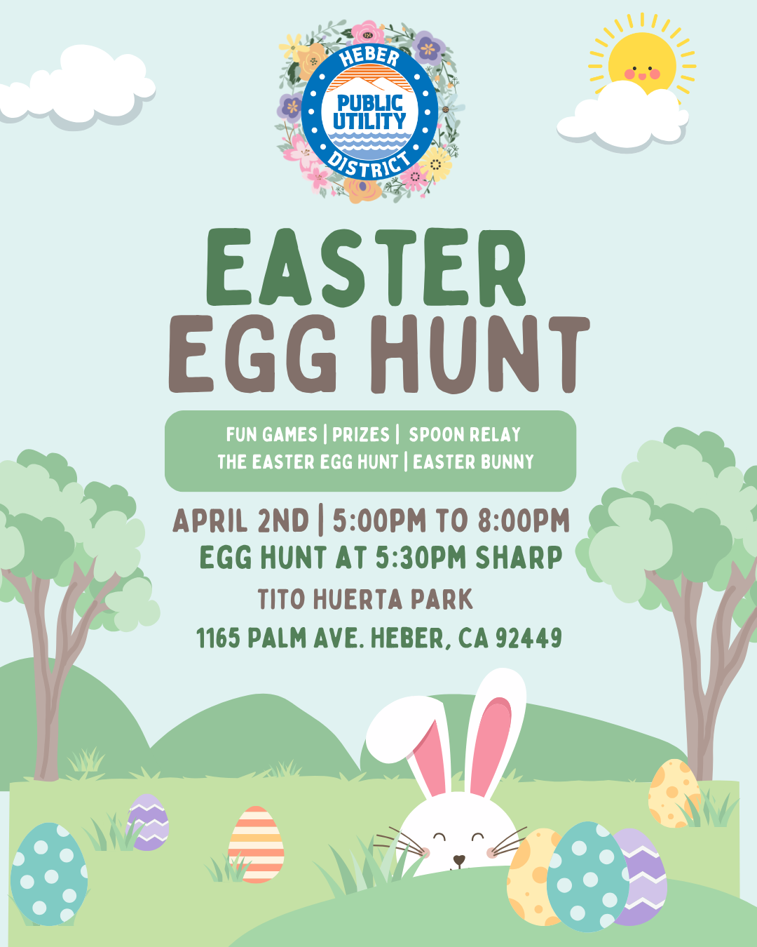 Easter Egg Hunt Flyer