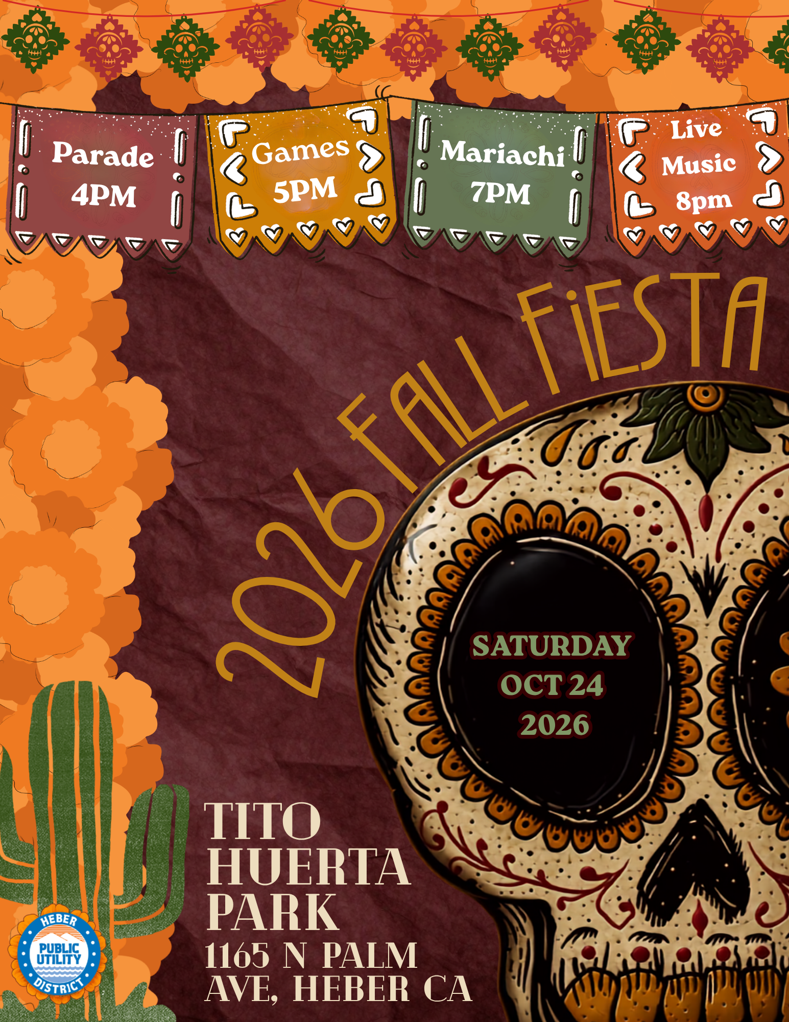 Fall Fiesta Flyer