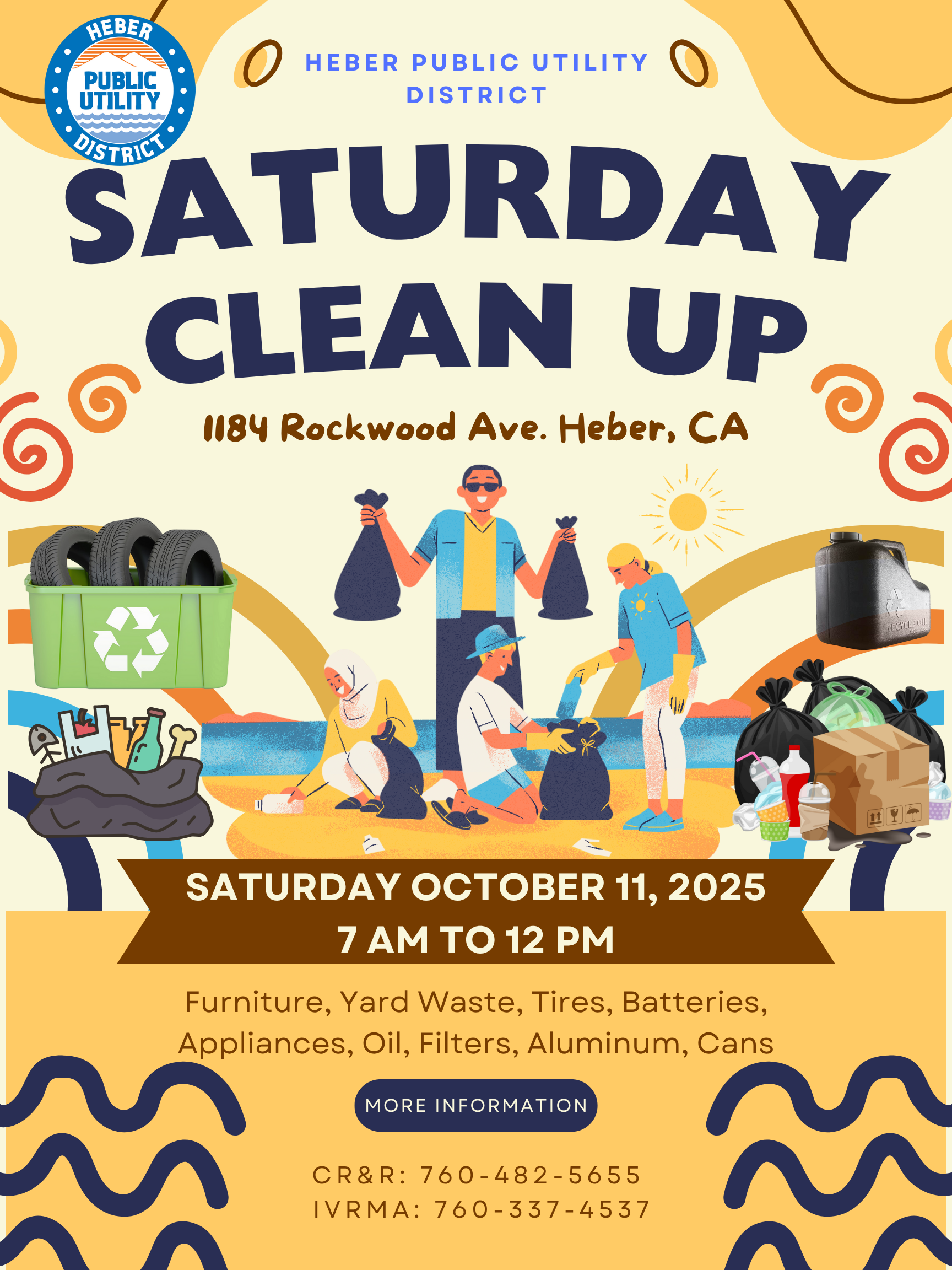 Community Clean Up Saturday, October 11, 2025 | The Heber Public ...
