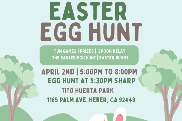 Easter Egg Hunt Flyer